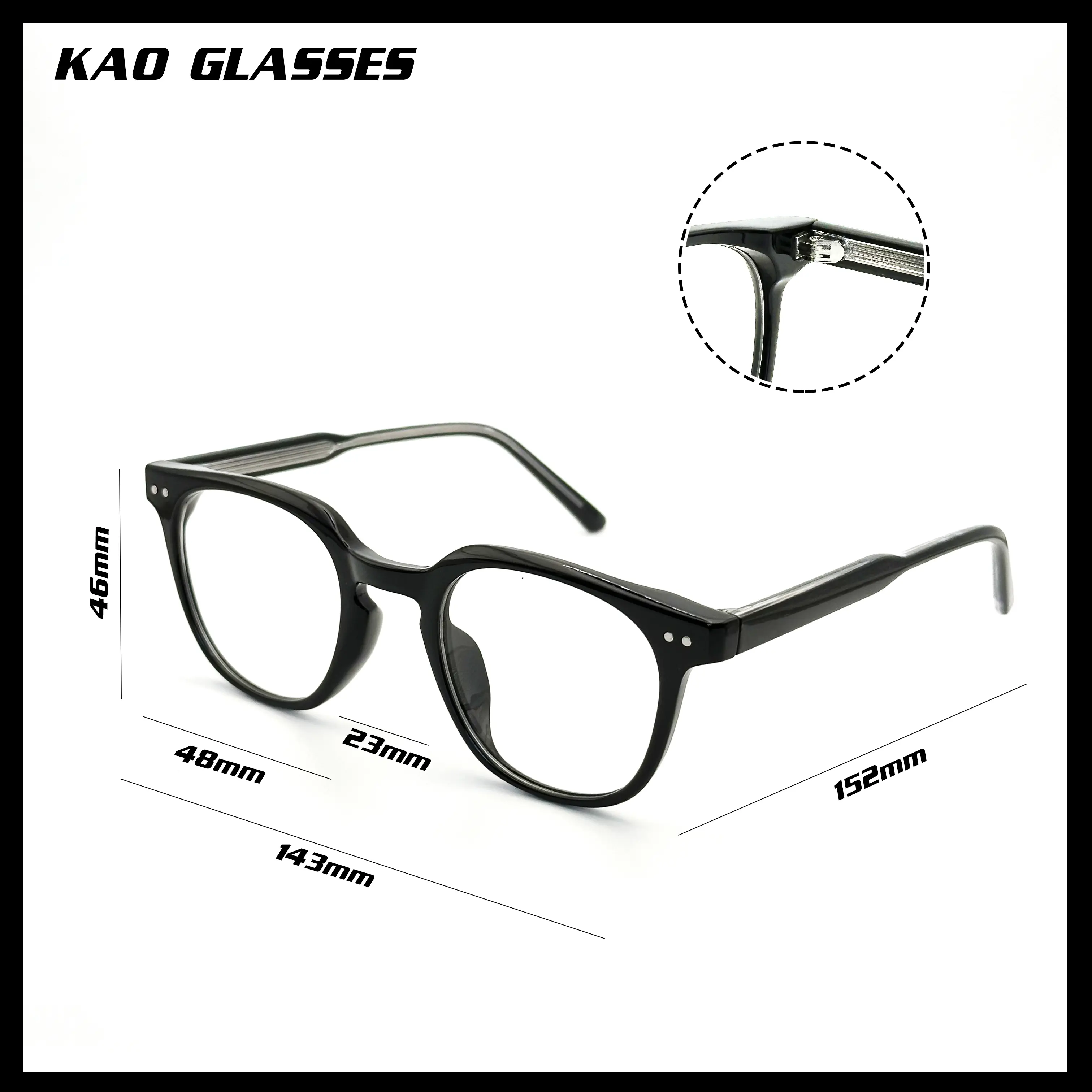 K103 - Mắt kính cận thời trang - Tặng hộp - Free Ship - Đổi trả 7 ngày