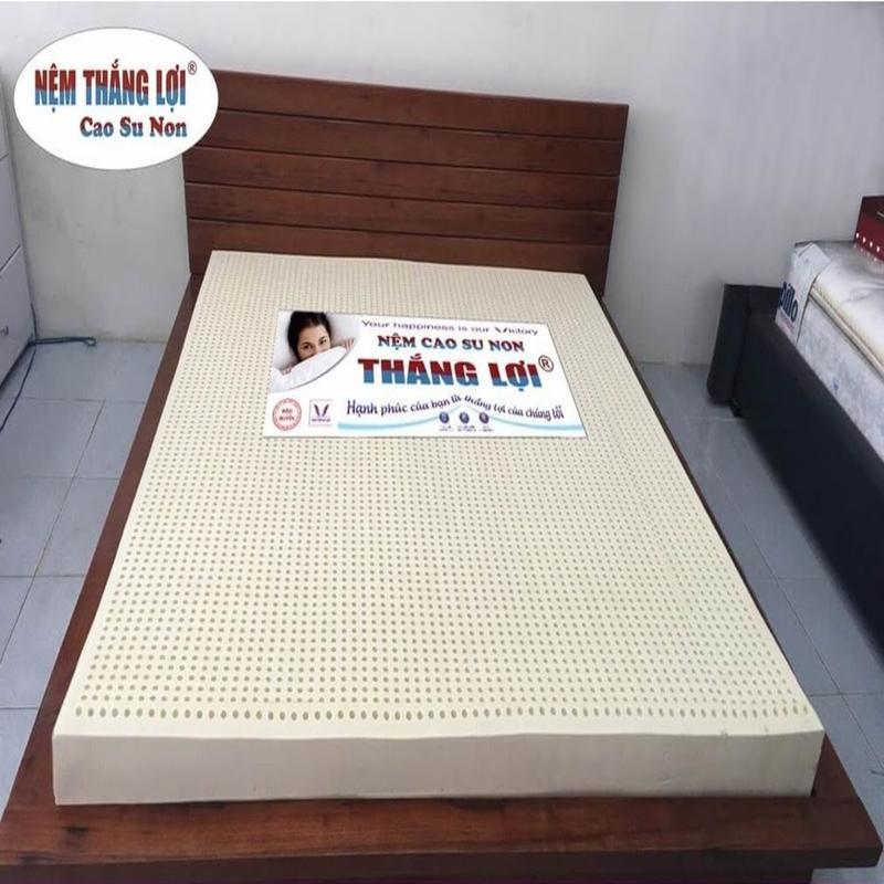 MÃ 31 Nệm 1m6 x 2m x10cm cao su non thắng lợi