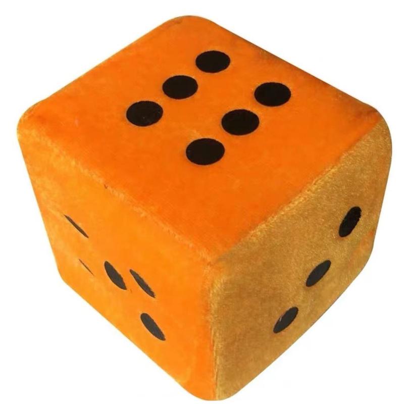 Product Introduction of Dadu dice cloth doll pillow plush toys children birthday gift children’s activities games props Dadu mainan buddy 1