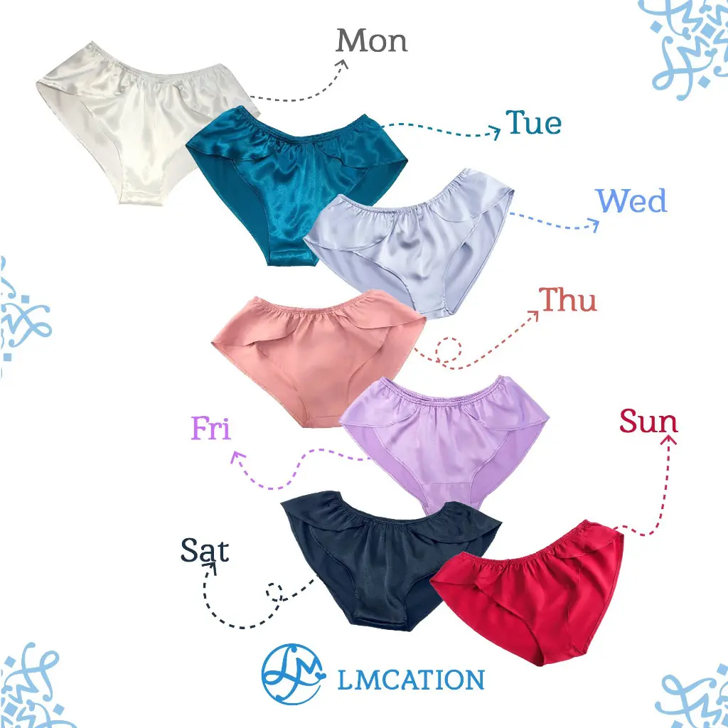 Quần lót ngủ lụa cao cấp LMcation - Đủ màu