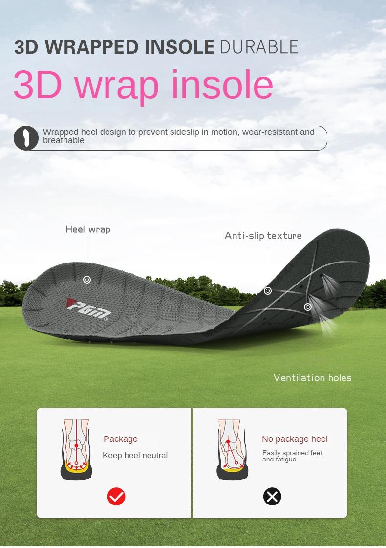 Product Introduction of GM 2024, women's golf shoes, waterproof, turn-lock clasp shoelace shoes, comfortable breathable casual sneaker Trainers Footwear Sports Shoes Rubber Runner Athletic Training 9