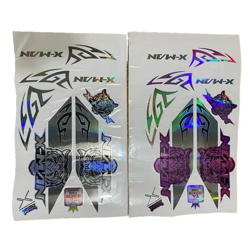  tem đầu hổ dán cho xe điện  xmen,loại cắt rời 