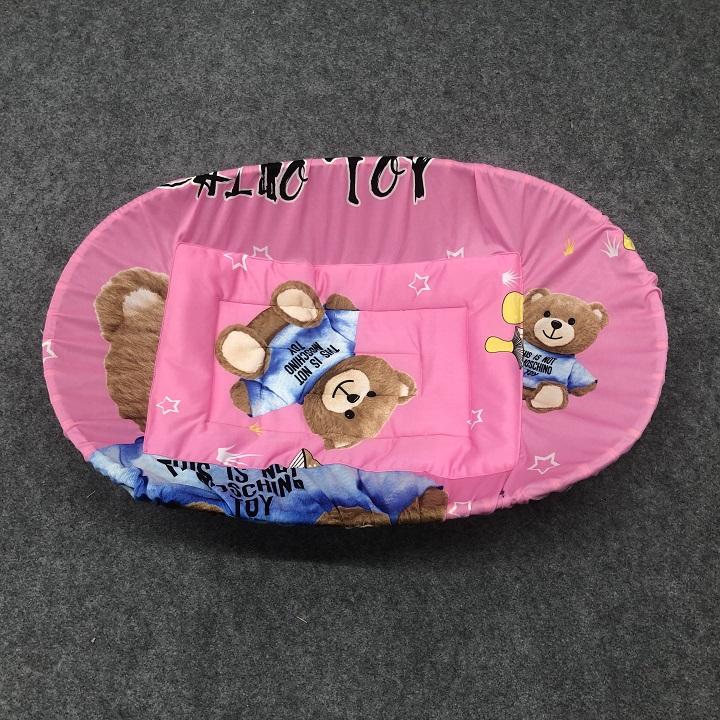 Combo Bộ Nôi Tre Loại Đại Có Lót Nôi Chống Rằm Cho Em Bé Cho Bé