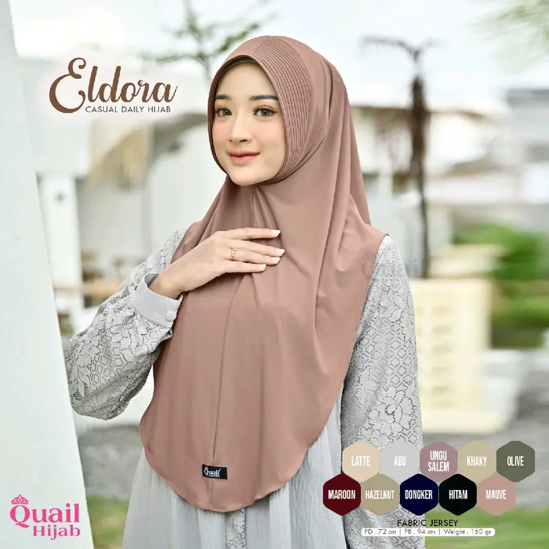 QUAIL HIJAB INSTAN JERSEY ELDORA 3