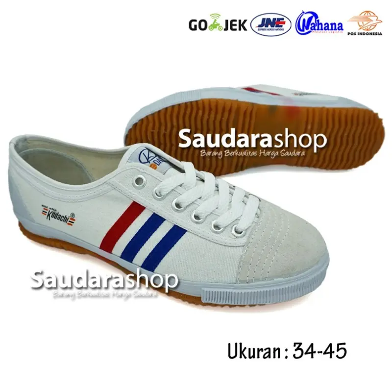 Sepatu Kodachi [37-43] / Sepatu Capung / Sepatu Kodachi 8111 Casual Karet Shoes Pria Sneakers Olahraga 0