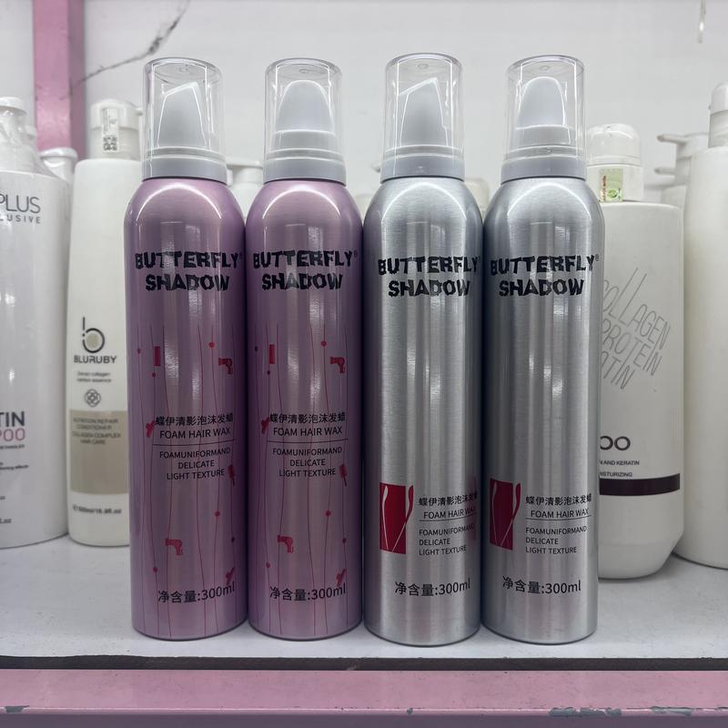 Gel bọt tạo kiểu dữ nếp tóc cứng và mềm BUTTERFLY SHADOW 300ml Pomade