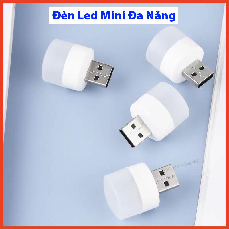 Đèn led đọc sách mini, đèn ngủ bảo vệ mắt dùng cổng USB, gắn máy tính, củ sạc thiết kế đơn giản tiện dụng