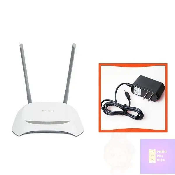 TP LINK 886N / 842N Bộ Phát WiFi Tplink 3 Râu Xuyên Tường TP-LINK 886 2