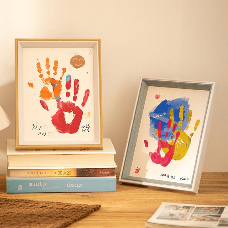 Product Introduction of Bộ Thiết Bị Theo Dõi Gia Đình, Bộ Chân Em Bé, 6 Màu, In Nghệ Thuật Tự Làm, Khung Gỗ, Với Vụ Nổ Giấy, Thích Hợp Làm Quà Tặng Cho Cha Mẹ Mới, Thích Hợp Cho Các Cặp Đôi Và Bạn Bè Gia Đình, Chủ Đề Voi 17