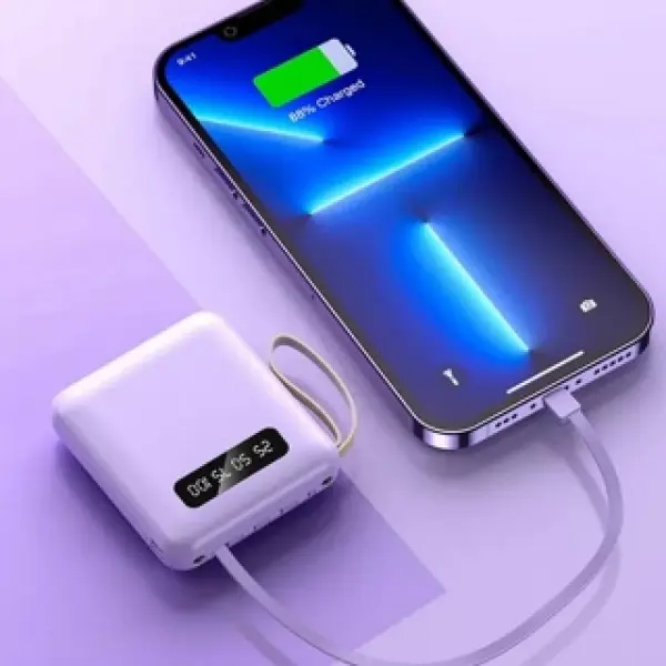 Pin dự phòng, Dung lượng 20000mAh, Hỗ trợ sạc nhanh 2.1a, Bộ sạc di động tích hợp 4 chiếc, Bảo hành 12 tháng 6