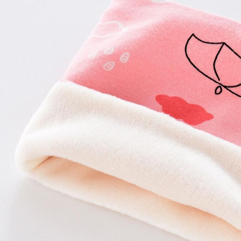Product Introduction of 0-16 Years Old Winter Plush Kids Winter Scarf Thickened Fleece-lined Children Neck Warmer Warm Windproof Neckerchief for Baby Boys Girls 19