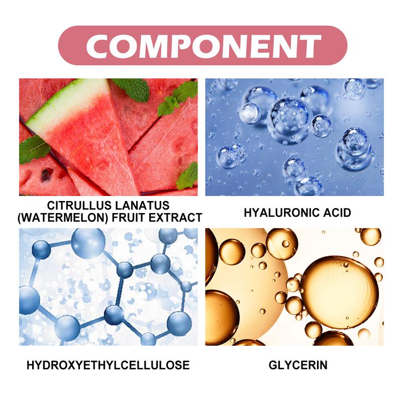 Product Introduction of EELHOE Avocado Watermelon Facial Serum Fades Fine Lines Tightens Pores Hydrates Moisturizes Whitens Essence 5