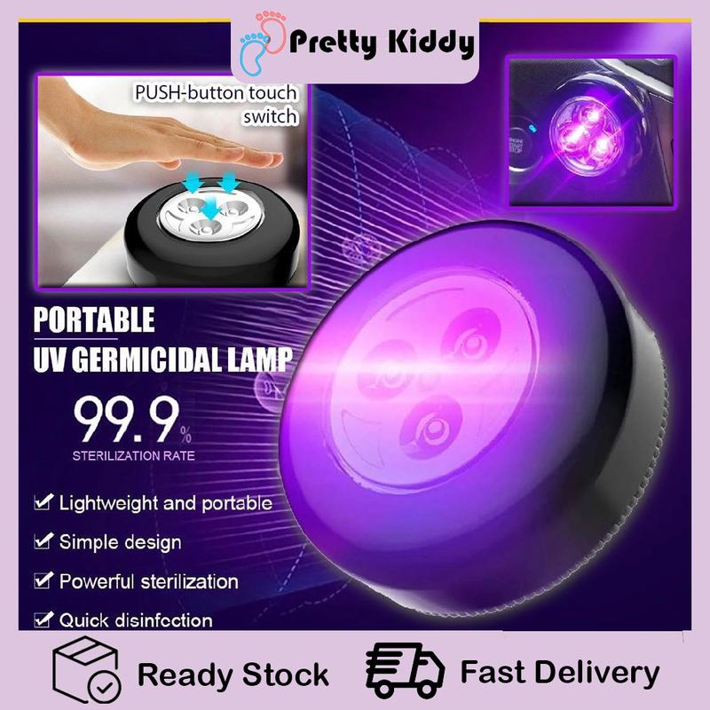 LEDA009 3 LED Mini Ultraviolet UV Disinfection Lamp Car Mini - TikTok ...