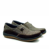 Gambar SEPATU HIPZO Slip On Pria Terbaru M038 Sepatu kerja Casual Cowok Flat Shoes Kasual - HITAM, 40 dari Joemen_leather Kab. Mojokerto 2 Tokopedia