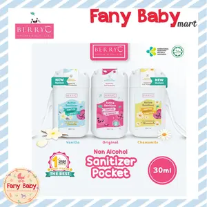 BERRY C SANITIZER POCKET 30ML WITH SILICONE STRAP