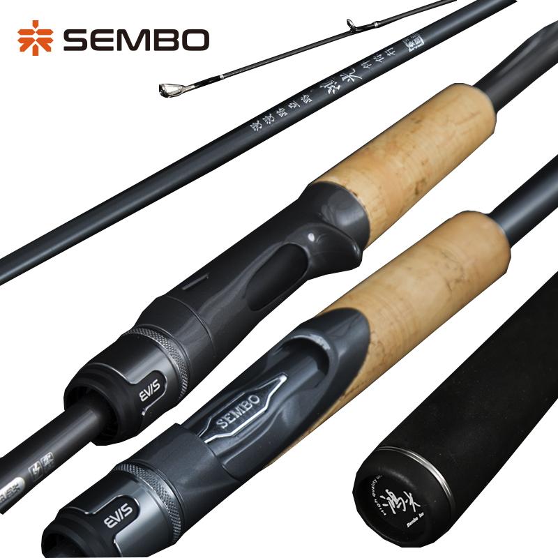 SEMBOLURE Cần câu lure  chính hãng HONGGUANG đa năng, độ nhạy cao, khoen FUJI SIC, cần ném xa, cần câu lure cá lóc, cá bass, cá chẽm, cần ngang, cần đứng Câu Cá