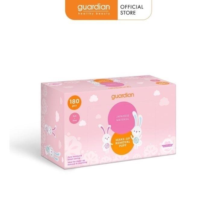 Bông Tẩy Trang Guardian Dạng Miếng 180 Miếng