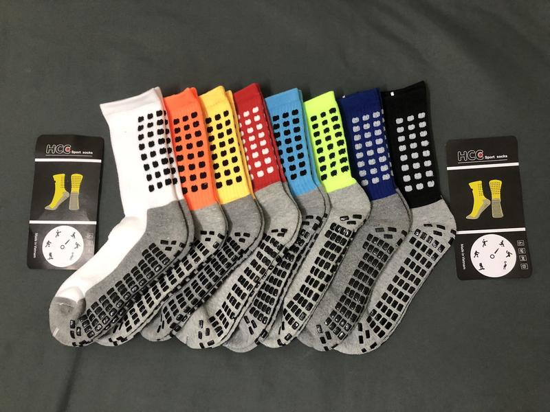 5 đôi Tất chống trơn vớ đá banh, tất bóng đá chống trượt cao cấp Sấy khô nhanh Sport, Nhiều màu sắc