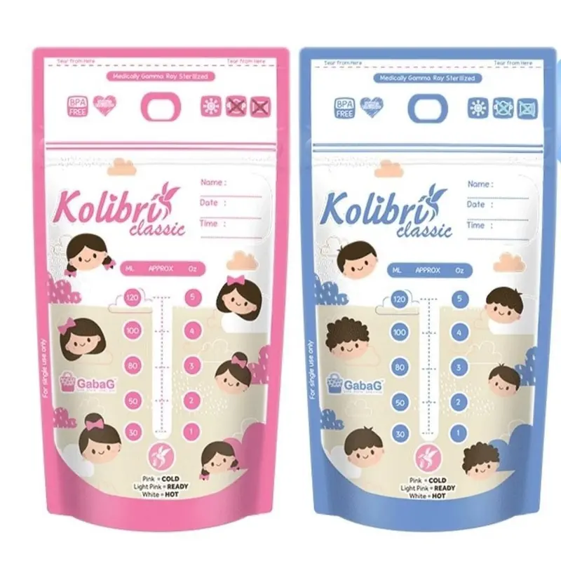 GABAG Kantong Asi Kolibri Smart 120 ml susu Baru lahir 2