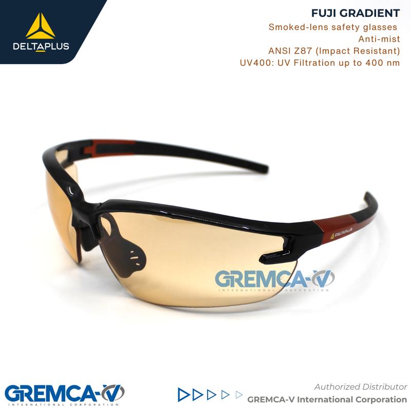Gradience Safety Delta Plus FUJI GRADIENT Safety Glasses Eye Protection Anti Scratch ...