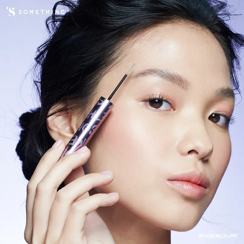 SOMETHINC BROW EMBLEM Microcara Brow Gel Waterproof - Maskara Alis Kuas Super Tipis 3