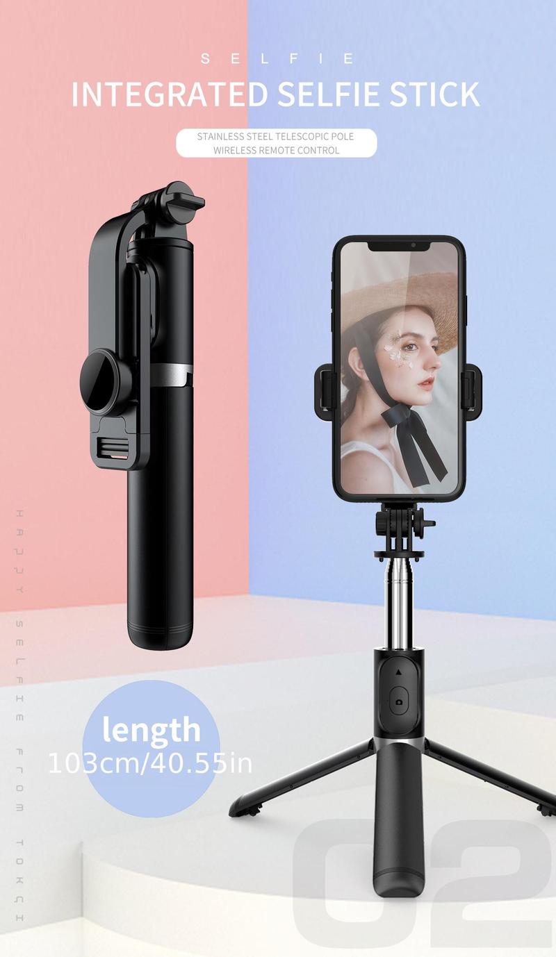 Product Introduction of Gậy Chụp Ảnh Tự Sướng Điện Thoại Di Động Có Thể Mở Rộng 28 ", Giá Chân Đế Tripod Điện Thoại Thông Minh, Có Điều Khiển Từ Xa Không Dây, Xoay 360 °, Tương Thích Với Apple IPhone, Samsung Và Điện Thoại Thông Minh Android Khác 0