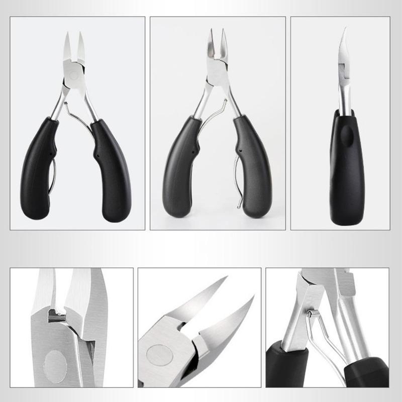 Stainless Steel Nail Cuticle Scissors Eagle Beak Pliers Nail Clipper Dead Skin Remover Manicure Pedicure Tools 1