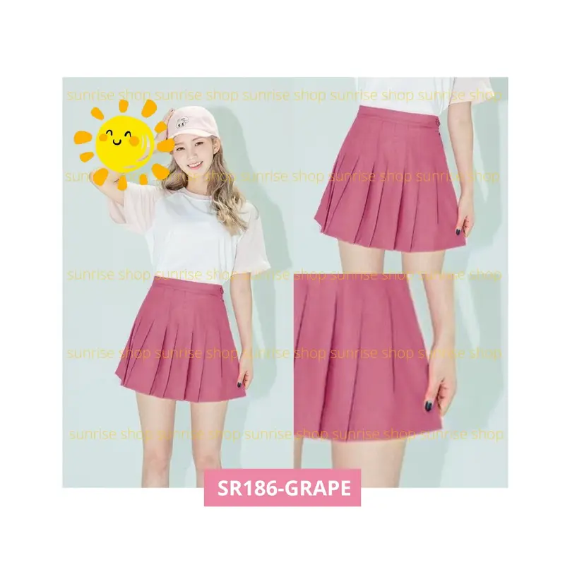 ROK TENNIS KATUN KOREA TENNIS MINI PLEATED SKIRT 5