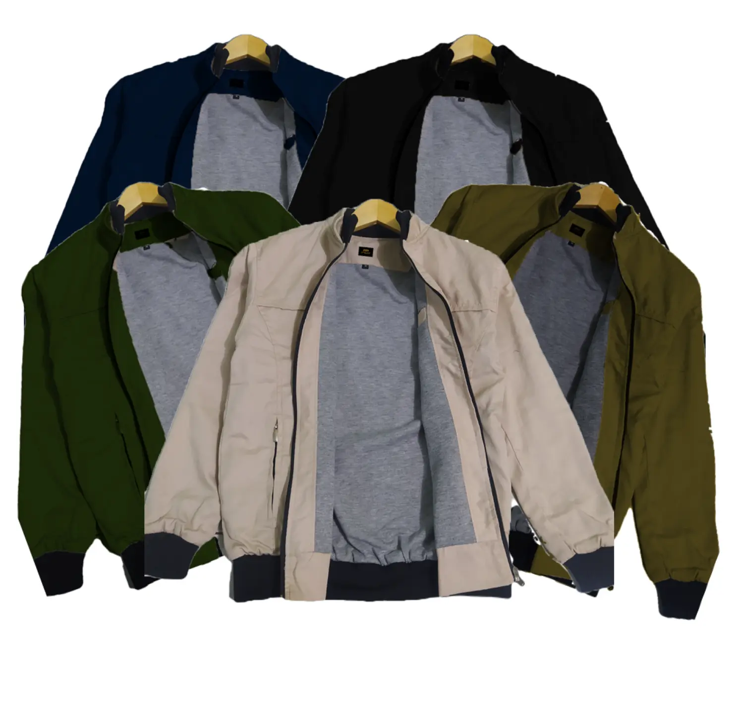[Promo Sale] COD/Jaket Bomber - Jaket Motor - Jaket  Pria/Wanita Hitam M-XXL Uniseks Nyaman Fleece Katun