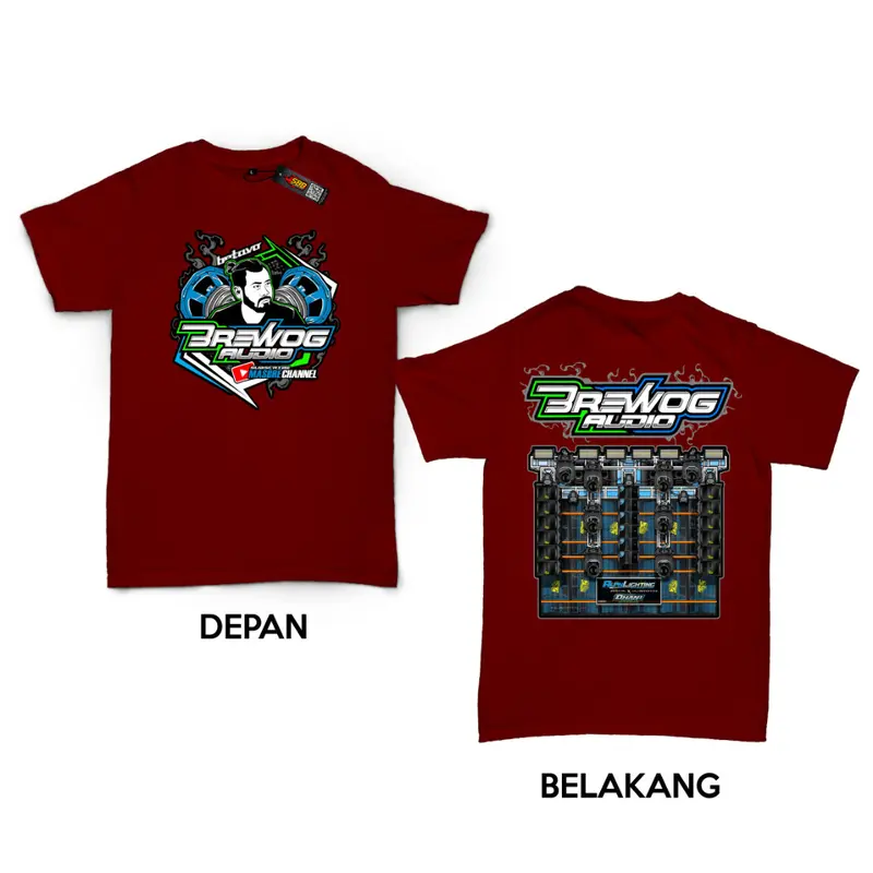 KAOS ANAK-ANAK Baju Kaos Sound System Anak Brewog Audio Sound Horeg Team Sotok Katun | Sound Balap Blitar 6