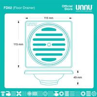 Gambar UNNU Floor Drain - FD02 2" dari UNNU.official Kab. Gresik 2 Tokopedia