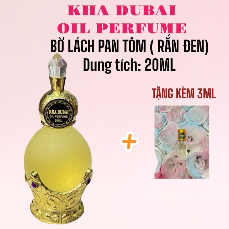 [KÈM 3ML] Tinh dầu nước hoa Kha Dubai oil perfume 20ML hương Rắn Đen ngọt quyến rũ dành cho Nam