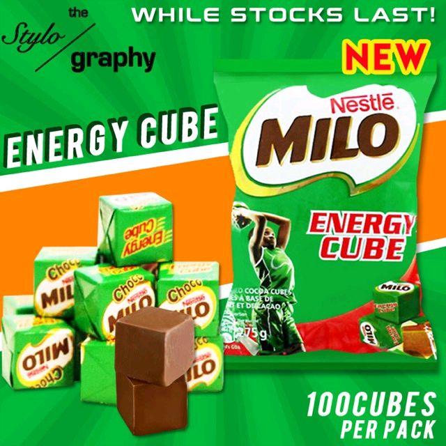 100viên/275g] kẹo Milo cube,Kẹo Milo Energy cube,Milo cube Nestle Thái Lan chính hãng 0