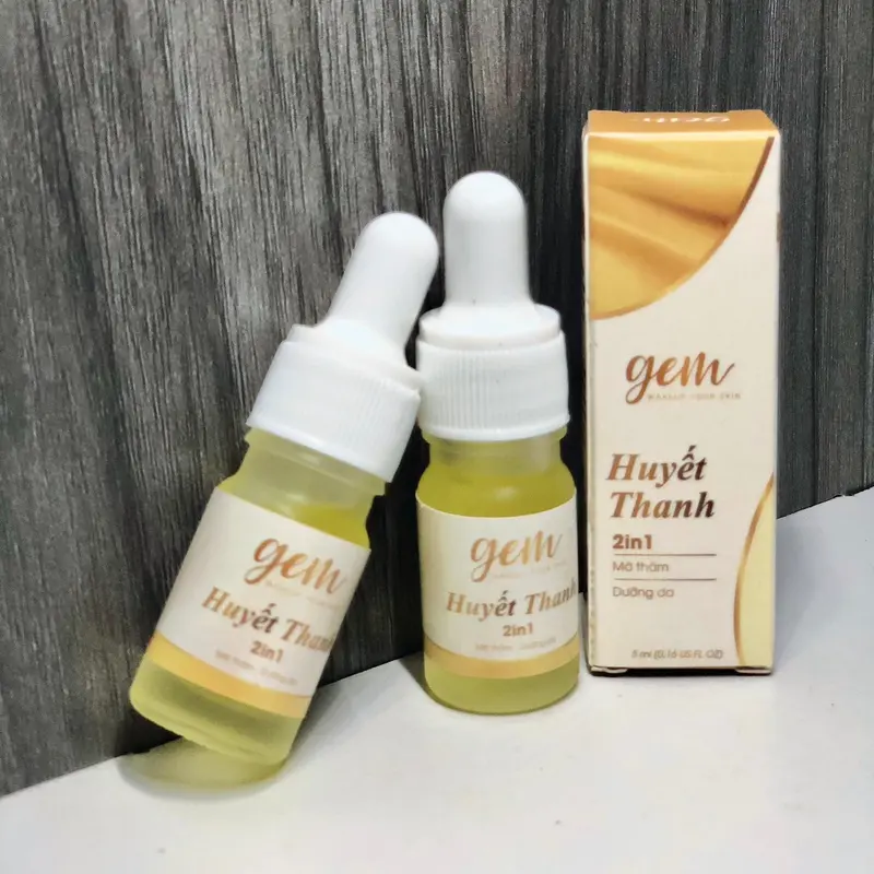 COMBO 2 Huyết thanh dưỡng ẩm, mờ thâm, căng bóng mềm mịn da , se khít lỗ chân lông, dưỡng sáng da 1