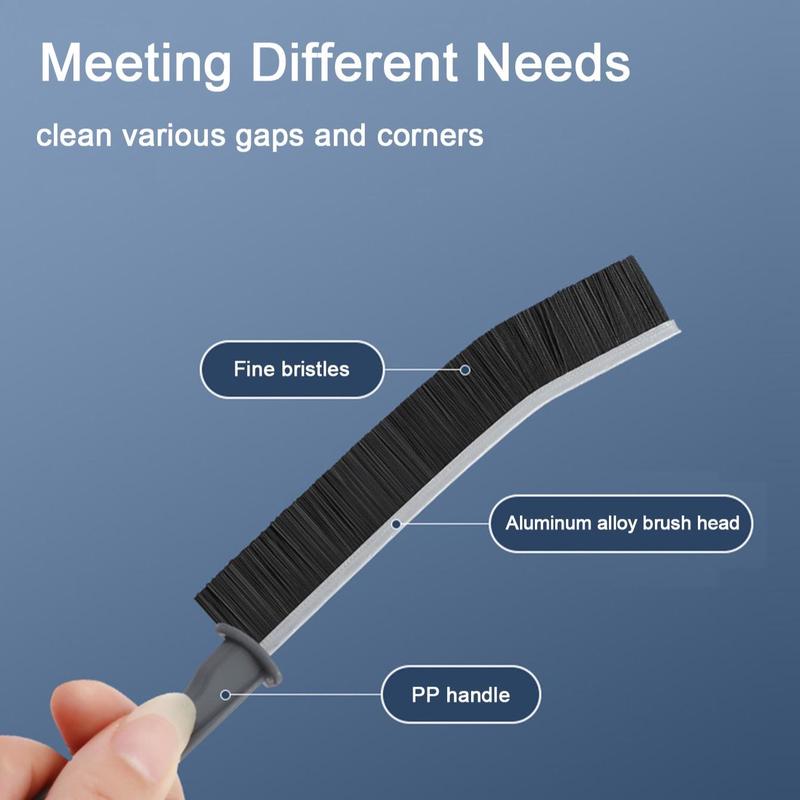 Portable Scrubber, Multifunctional Gap Cleaning Brush, Hard Bristle Floor Scrubbing Brush, Bathroom Window Cleaning Brush, Household Cleaning Tools 6