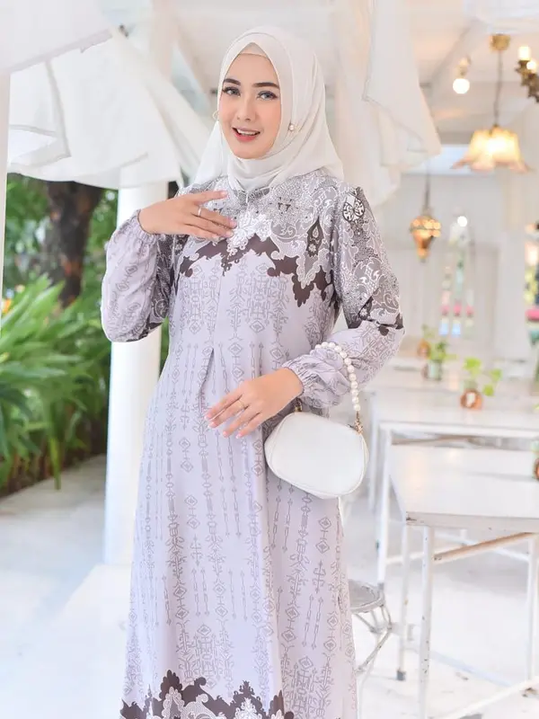 [ ARVIST ] - Gamis SILK Sultan Premium Muslim Wanita #ARV1960 2