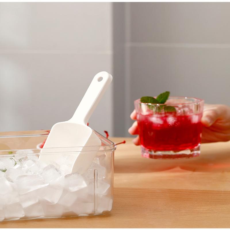Product Introduction of Hot PP Plastic Ice Shovel Heavy-Duty White Flour Grain Spoon Mini Ice Cream Scoop Popcorn/Spices/Pet Food/Candies 18