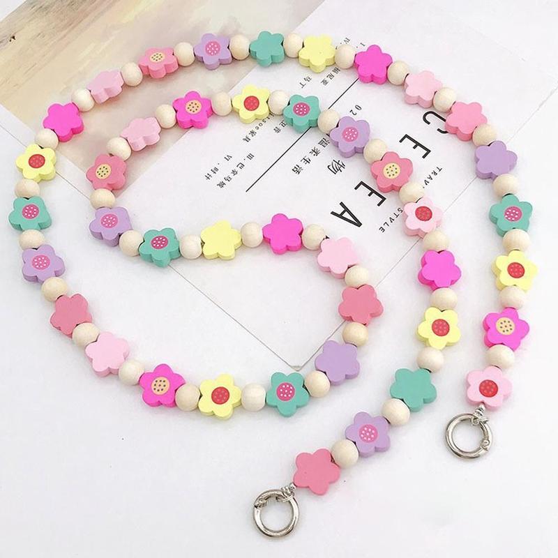 Product Introduction of Dây Chuyền Túi Đeo Chéo, Hạt Mới, Nhiều Ốp Điện Thoại Với Dây Chuyền Đeo Chéo Dọc, Acrylic Đính Cườm K4Q0 22