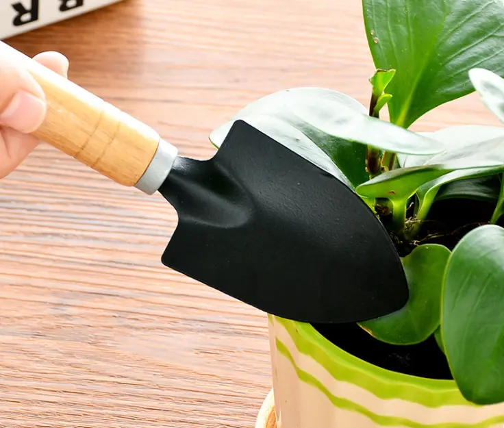 Set Sekop Garpu Cangkul Mini 3 in 1 / Alat Berkebun / Garden Tools Pelaratan Taman 2