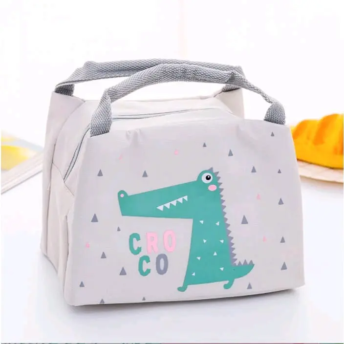 TAS BEKAL MAKANAN LOKAL BAHAN D600 BAGUS TEBAL LUNCH BAG KARAKTER 1