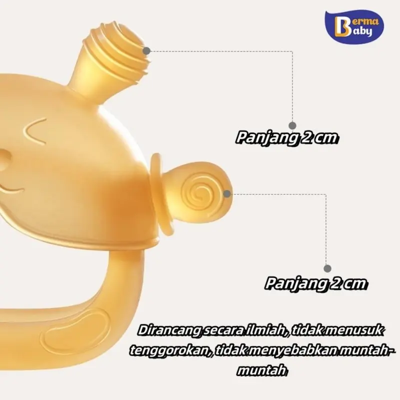 Berma Baby Teether Bayi / Food Grade Silicon Bayi Teether Gloves / Teether Bayi Gelang Teether BPA Free 2
