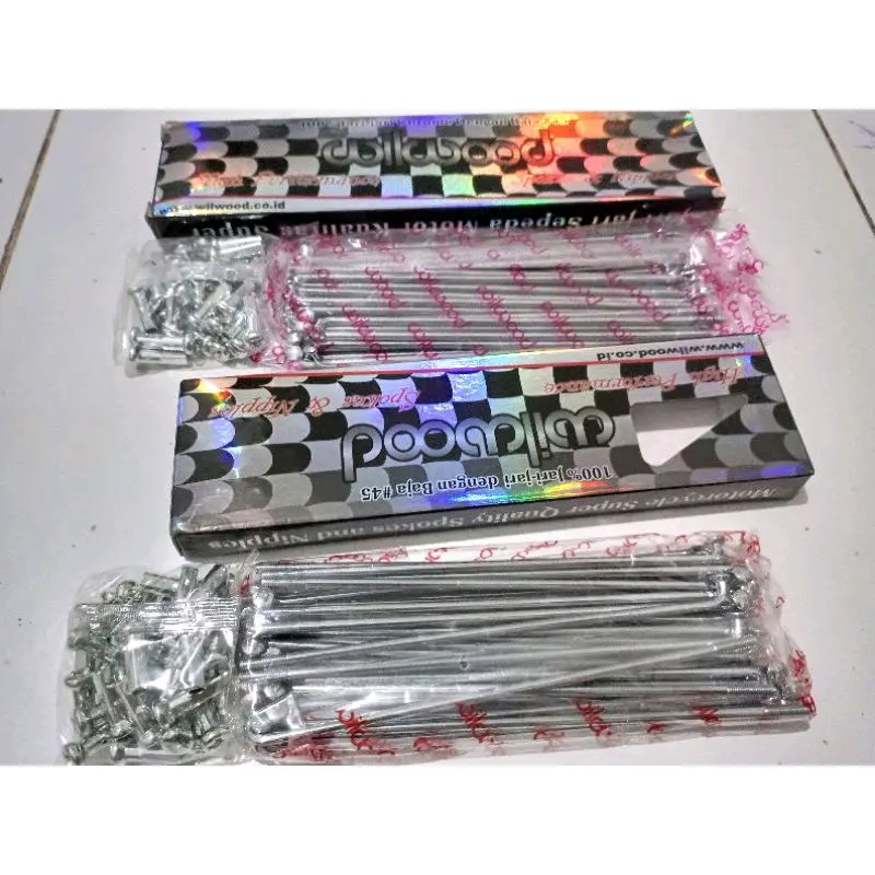 Ruji jari jari SUPRA KHARISMA RING 17 ORIGINAL CHROME WILWOOD model tdr