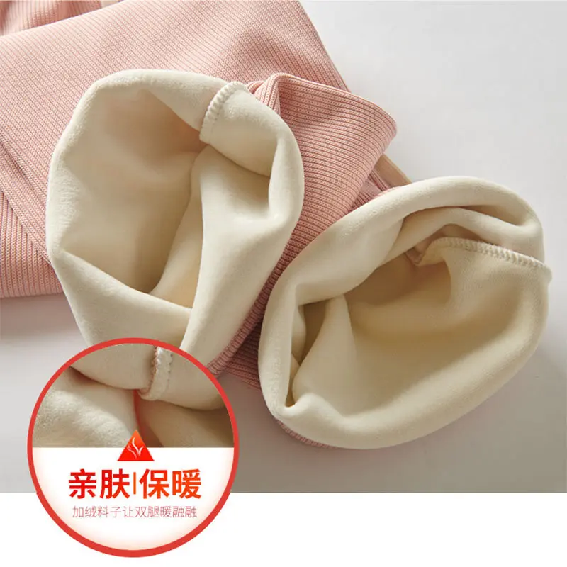 Quần Vải Nhung Kẻ, Hàng Mới Về Mùa Thu Và Mùa Đông, Quần Ống Rộng, Dáng Ôm, Giấu Kín, Quần Ống Đứng, Lót Lông Cừu Nữ, Dày Dặn, Quần Thường Ngày 8