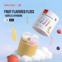 Gambar Sakumini Dental Floss Kids Flavor Toothpick Portable Tusuk Gigi Benang Pembersih Sela Gigi Anak - Colour dari Sakumini Official Store Kab. Tangerang 1 Tokopedia