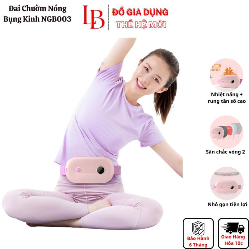 Máy massage làm ấm bụng, đai đeo giảm đau bụng kinh nguyệt, làm ấm cho phụ nữ đến kì bản 2024