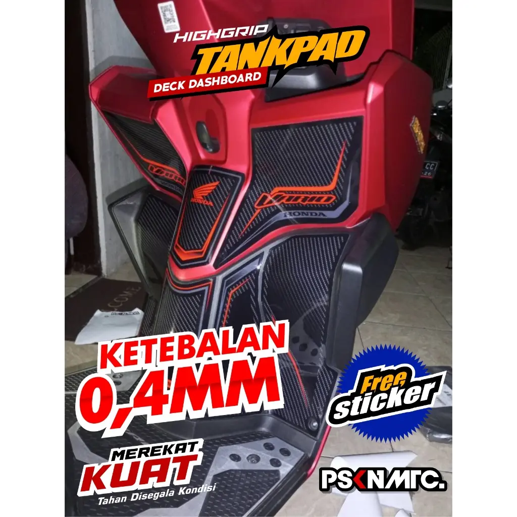 Tankpad Vario 160 Vario 160 Pelindung Dashboard Vario 160 Deckpad Vario 160 2022 (body Protektor Deck Pad Cover) Motor