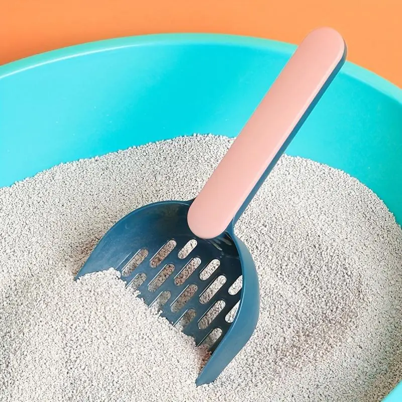 Durable Lightweight Pet Litter Scoop, 1 Set Pet Litter Cleaning Tool, Pasteable Pet Cleaning Tool, Pet Supplies for Dog & Cat 6