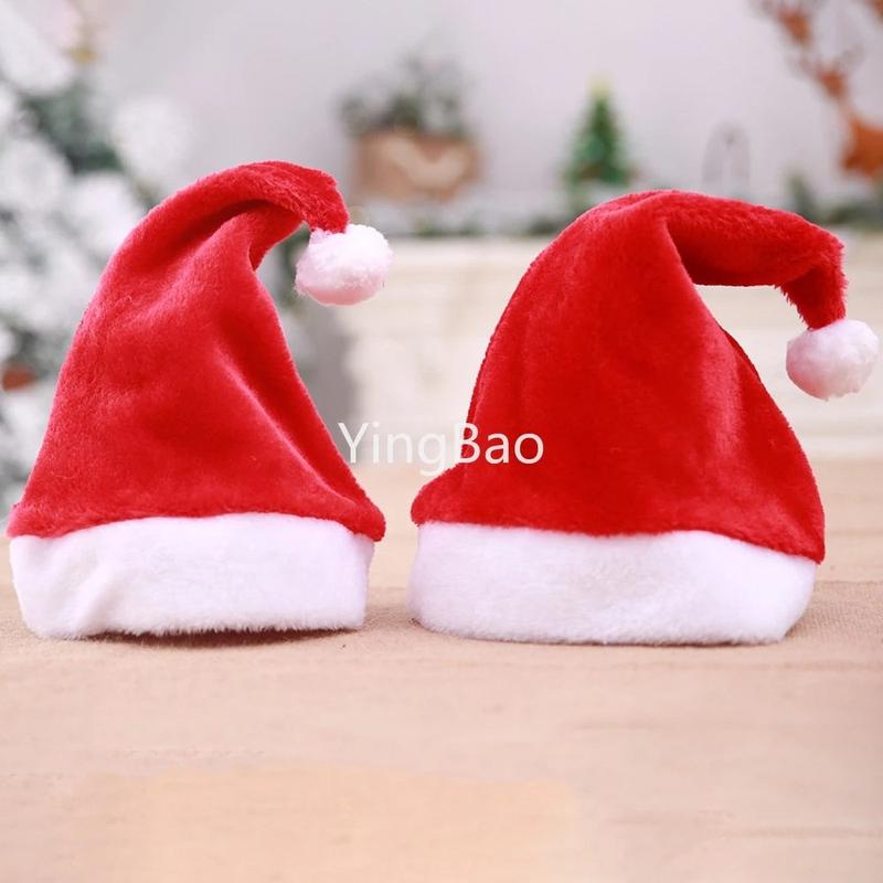 Mũ Ông Già Noel Bằng Lông Nhung Nỉ Dày Dặn Ấm Áp Mũ Giáng Sinh Giá Rẻ Nón Noel Nón Giáng Sinh - KL00277 8