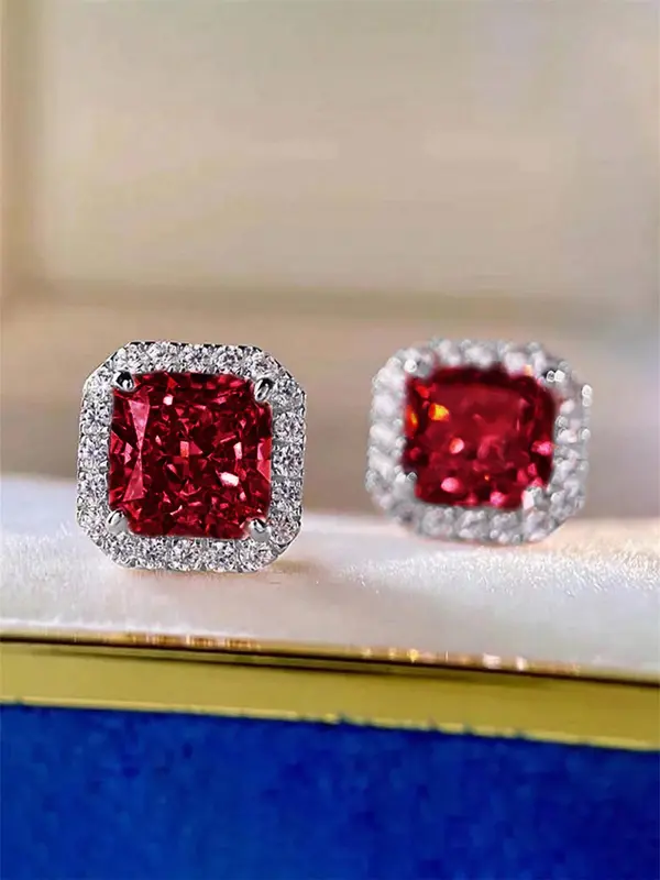 Fashion Elegant Rhinestone Decorated Stud Earrings, Casual Jewelry for Women, Trendy Accessories for Party and Daily Life 8