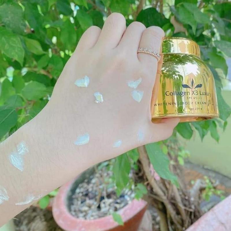 Hộp kem body collagen x3 luxury kích trắng, hàng Đông Anh Làm Đẹp Da Women Skincare Dưỡng Body 3